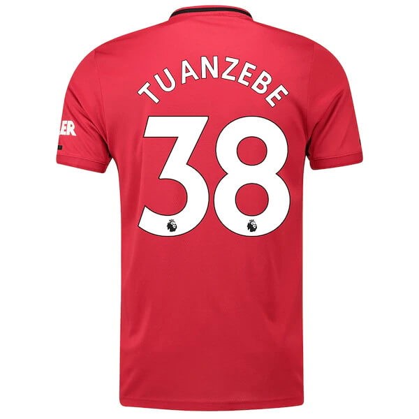 Camiseta Manchester United NO.38 Tuanzebe Primera equipo 2019-20 Rojo